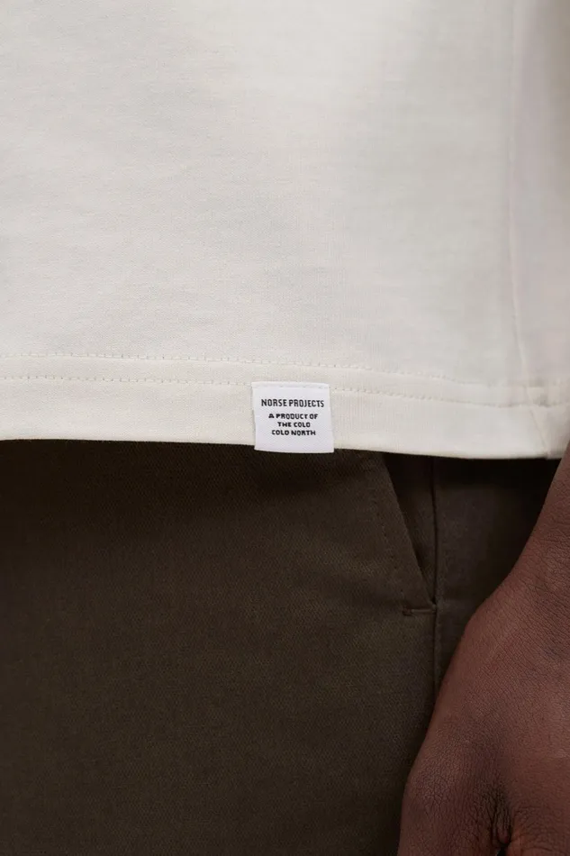 Men Johannes Standard Pocket SS Lucid White Norse Projects TShirts