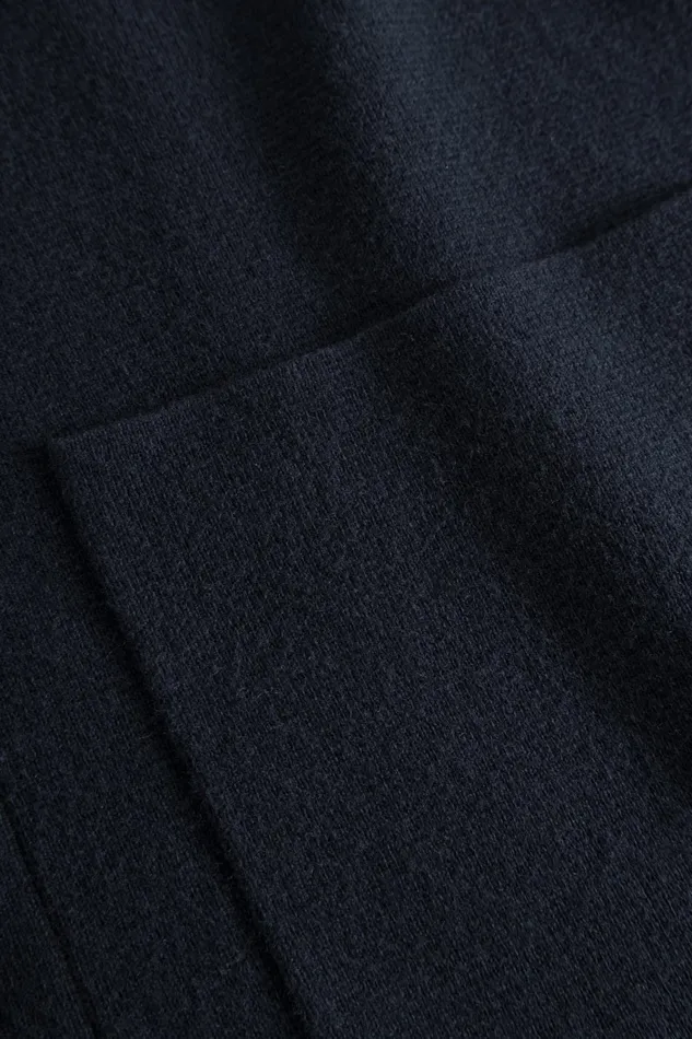 Men Kian Merino Cotton Milano Polo Dark Navy Norse Projects Knitwear