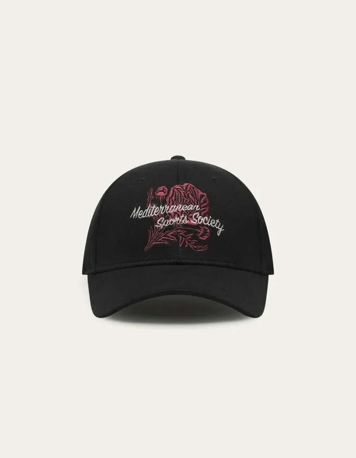 Men Les Deux CapsHats Mediterranean Baseball Cap 8211 BlackBlack
