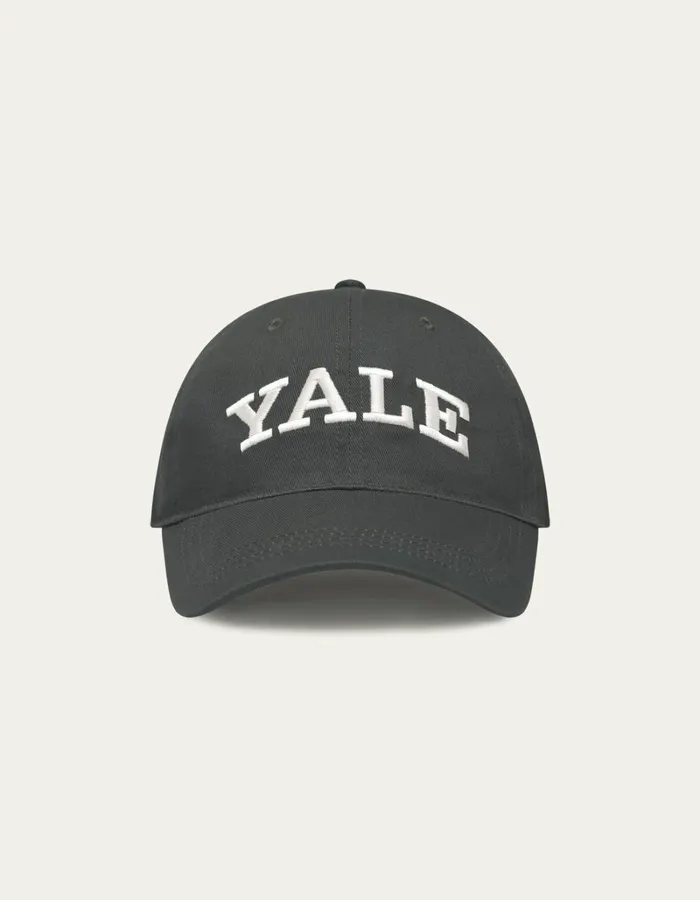 Men Les Deux CapsHats Yale Dad Cap 8211 Duffel Bag GreenIvory