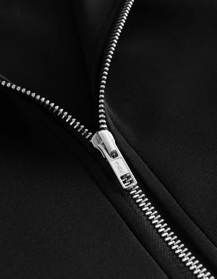 Men Les Deux HoodiesSweatshirts Ballier Track Jacket 8211 BlackBlack