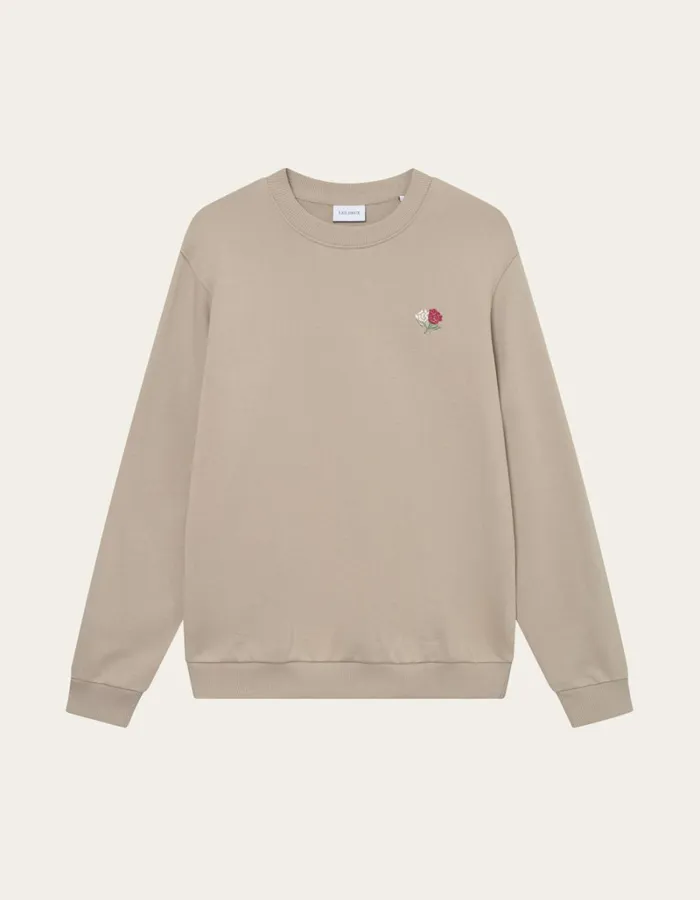 Men Les Deux HoodiesSweatshirts Clyde Sweatshirt 8211 Dark Sand