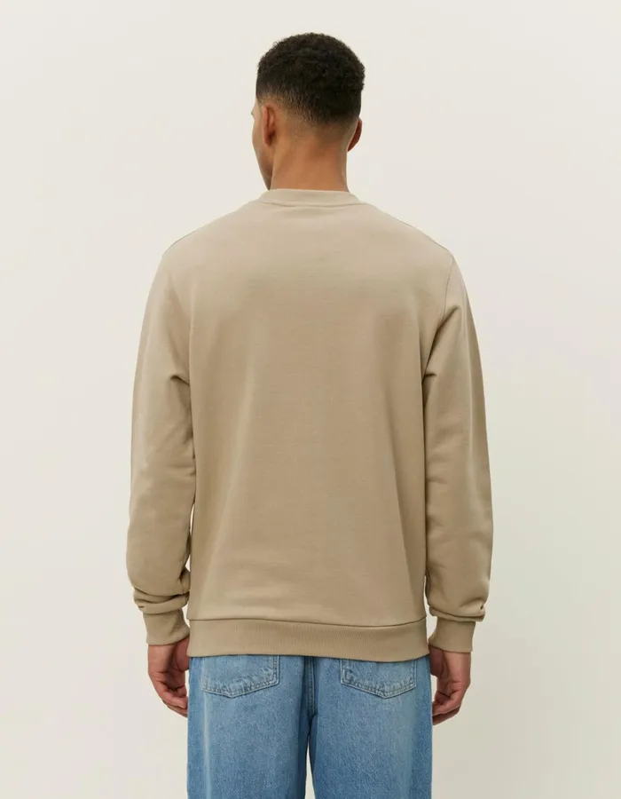 Men Les Deux HoodiesSweatshirts Clyde Sweatshirt 8211 Dark Sand