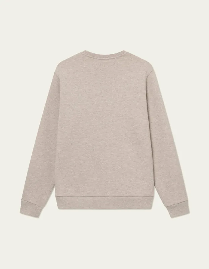 Men Les Deux HoodiesSweatshirts Mini Encore Sweatshirt 20 8211 Dark Sand MelangeIvory