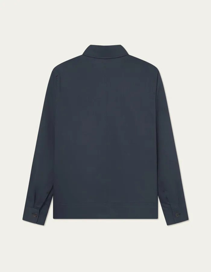 Men Les Deux JacketsCoats Como Cotton Coach Jacket 8211 Dark Navy