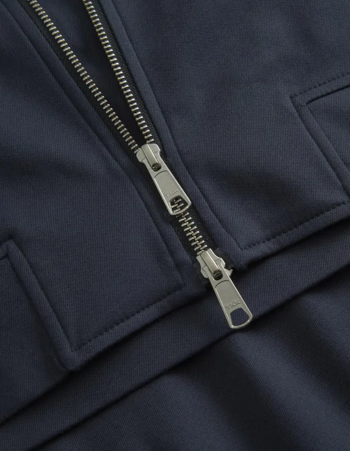 Men Les Deux JacketsCoats Como Cotton Coach Jacket 8211 Dark Navy