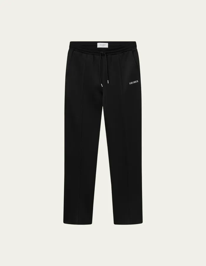 Men Les Deux Pants Ballier Casual Track Pants 8211 BlackBlack
