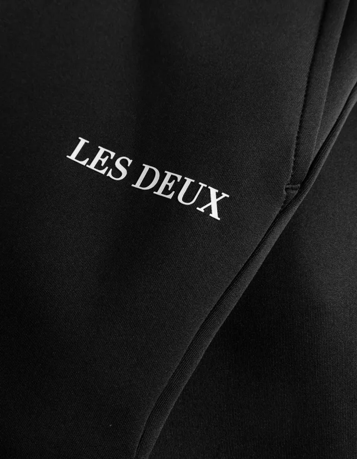Men Les Deux Pants Ballier Casual Track Pants 8211 BlackBlack