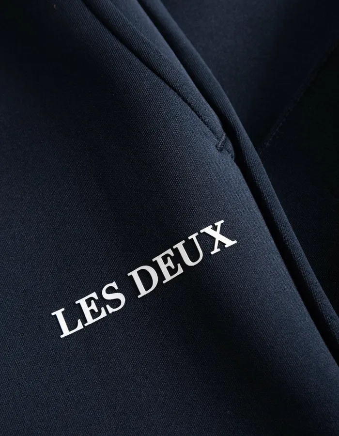 Men Les Deux Pants Ballier Track Pants 8211 Dark Navy