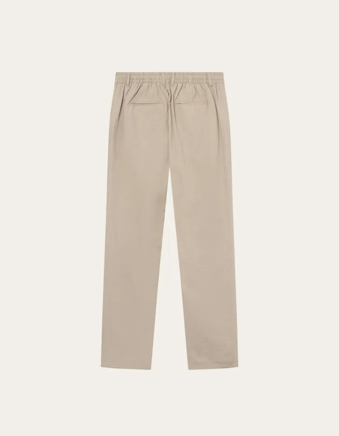 Men Les Deux Pants Pino CottonLinen Pants 8211 Dark Sand