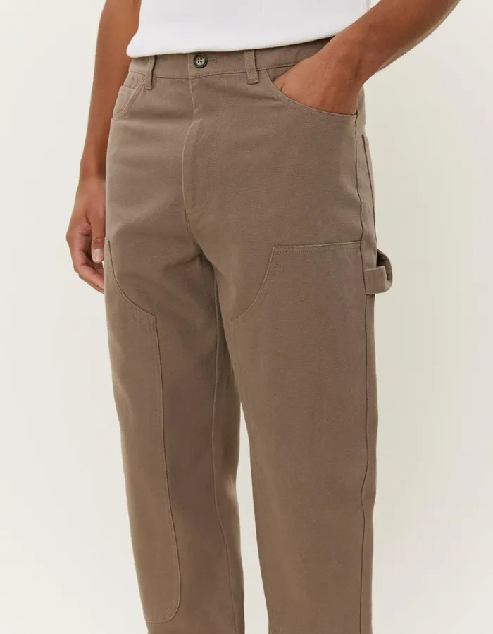 Men Les Deux Pants Ryder Carpenter Pants 8211 Walnut