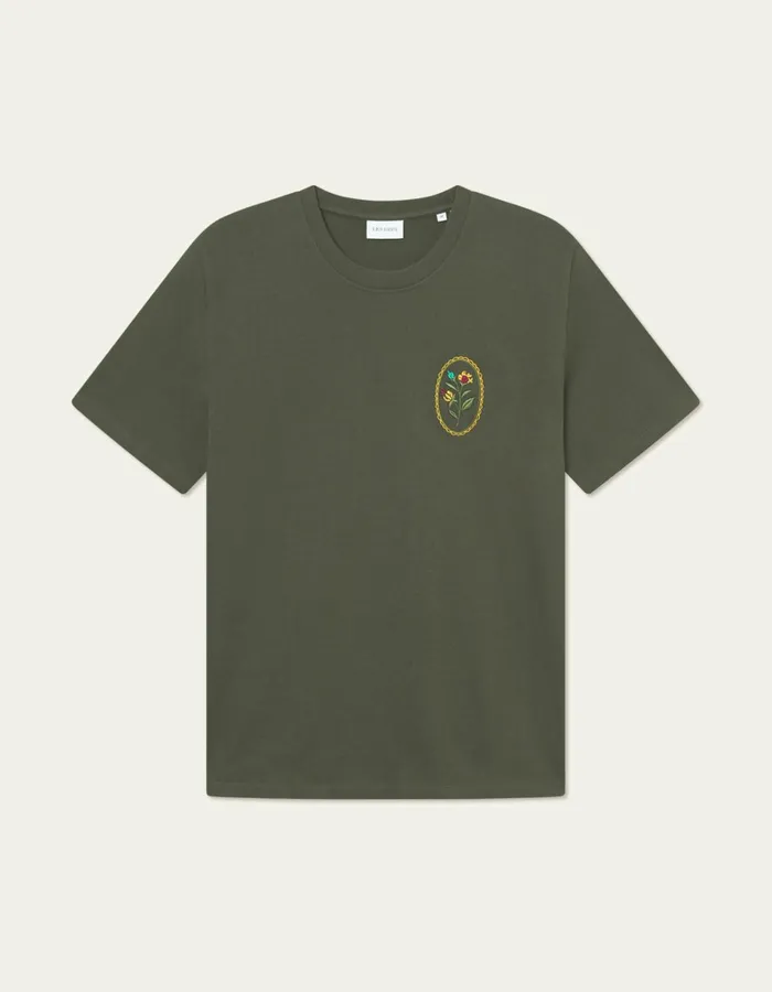 Men Les Deux Tshirts Geoffroy TShirt 8211 Forest Green