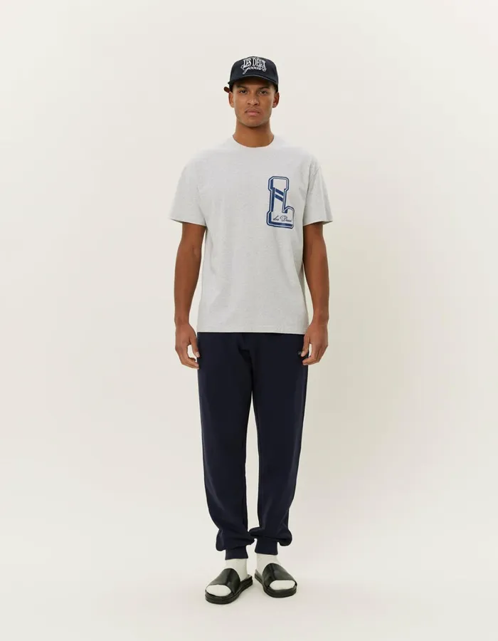 Men Les Deux Tshirts Libert TShirt 8211 Snow Melange