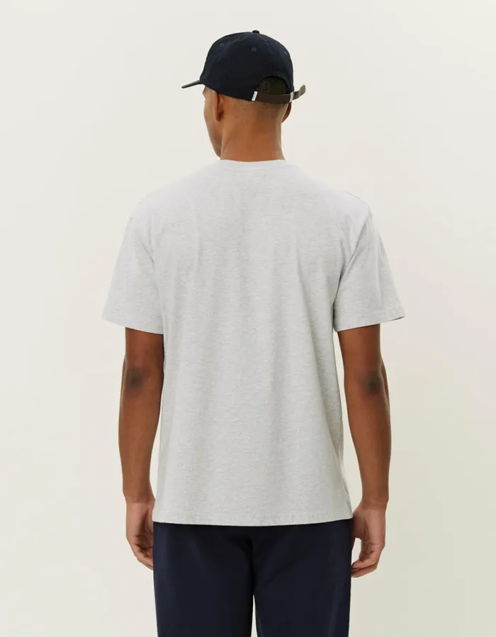 Men Les Deux Tshirts Libert TShirt 8211 Snow Melange