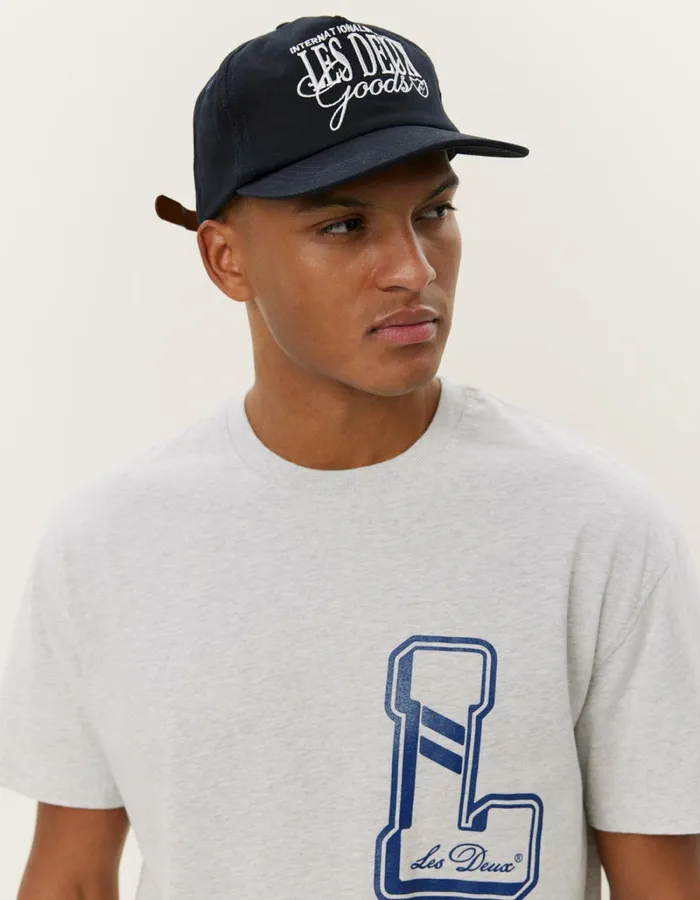 Men Les Deux Tshirts Libert TShirt 8211 Snow Melange