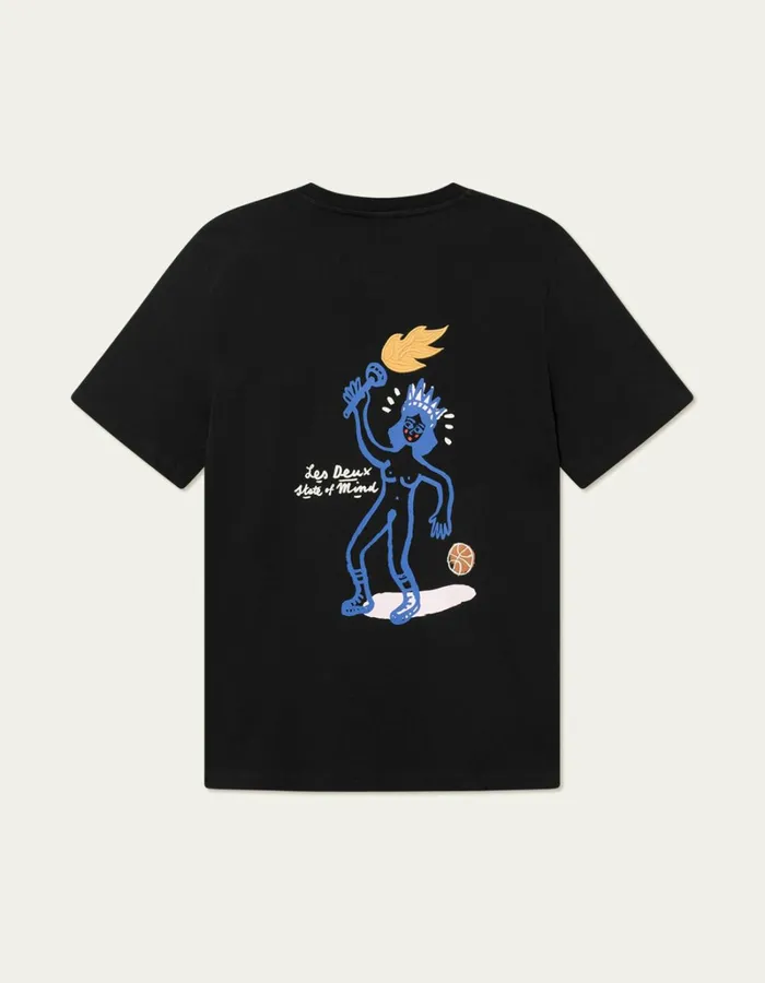 Men Les Deux Tshirts Luca TShirt 8211 BlackBlack