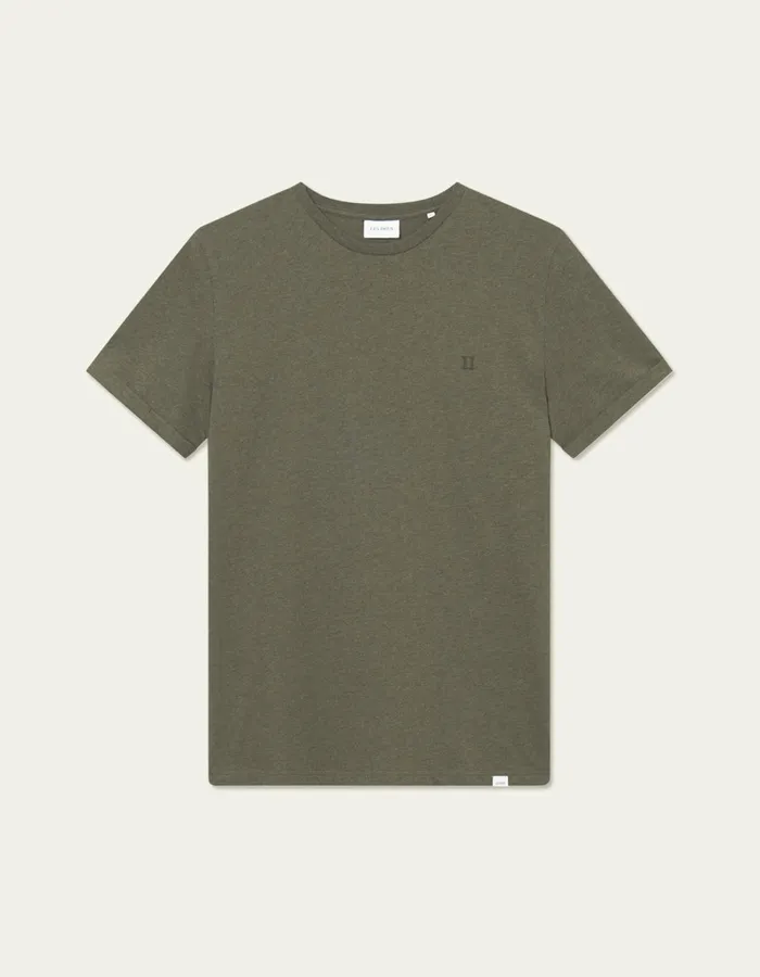 Men Les Deux Tshirts Norregaard Tonal TShirt 8211 Forest Green Melange