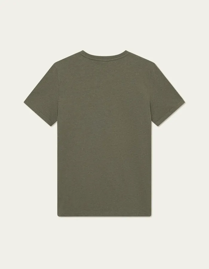 Men Les Deux Tshirts Norregaard Tonal TShirt 8211 Forest Green Melange