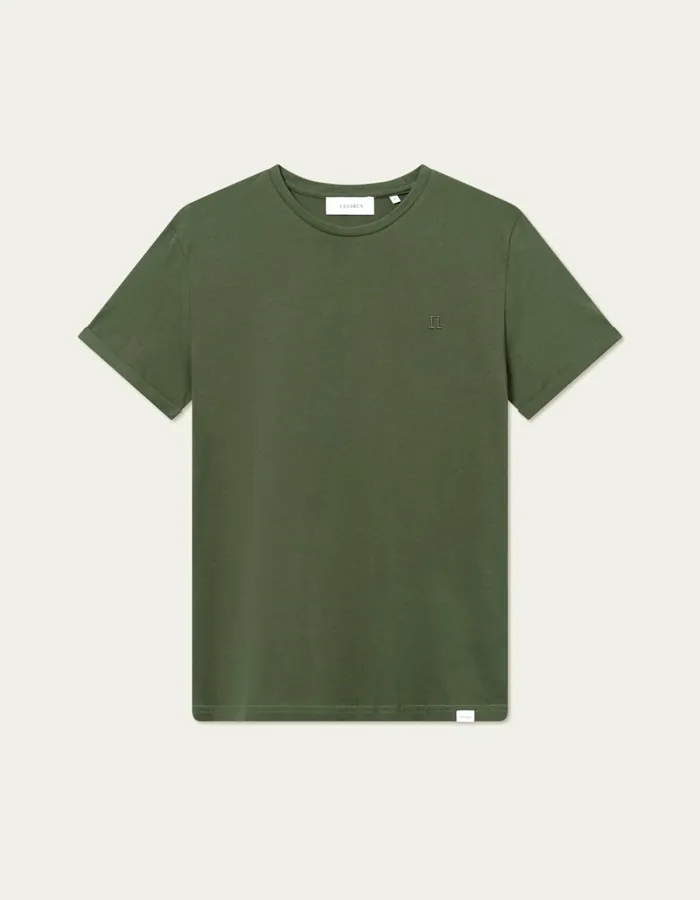 Men Les Deux Tshirts Norregaard Tonal TShirt 8211 Olive Night