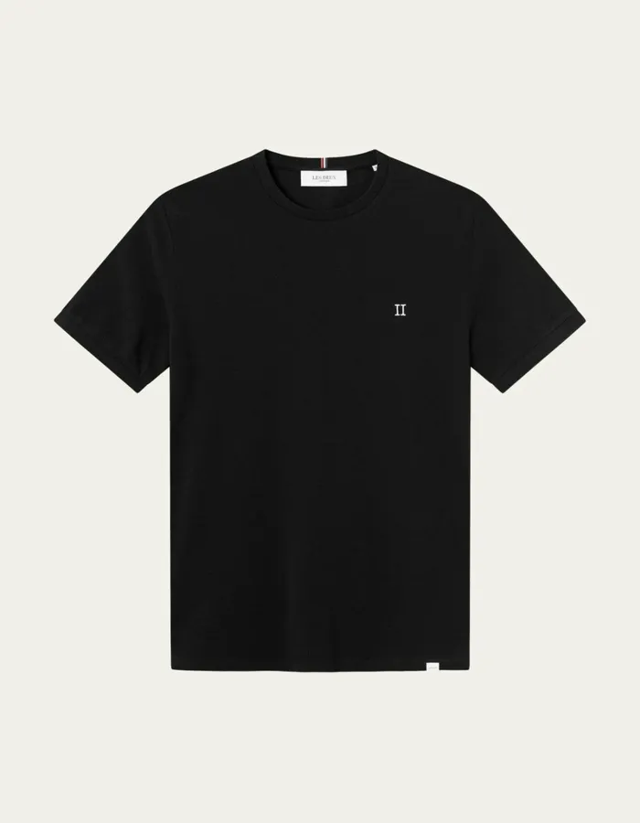 Men Les Deux Tshirts Pique TShirt 8211 Black