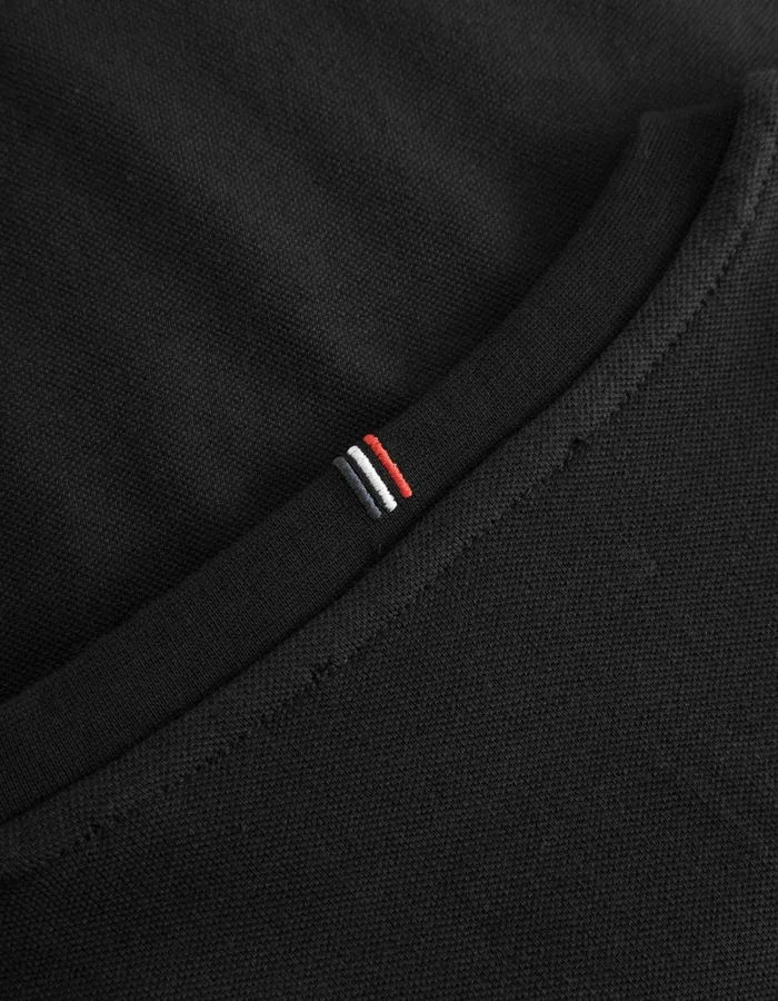 Men Les Deux Tshirts Pique TShirt 8211 Black