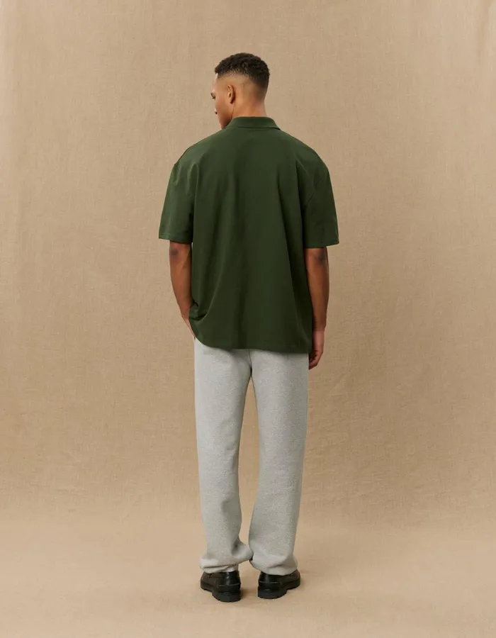 Men Les Deux Tshirts Yale Bulldog Polo SS 8211 Duffel Bag GreenIvory
