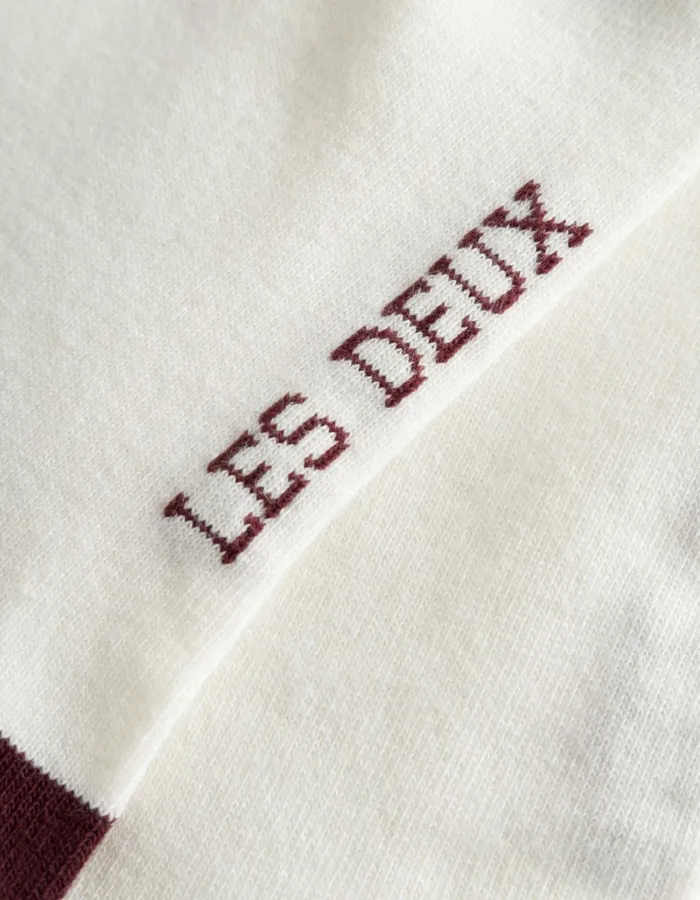Men Les Deux Underwear William Stripe 2Pack Socks 8211 Off WhiteDark Navy Men Les Deux Underwear William Stripe 2Pack Socks 8211 Off WhiteDark Navy