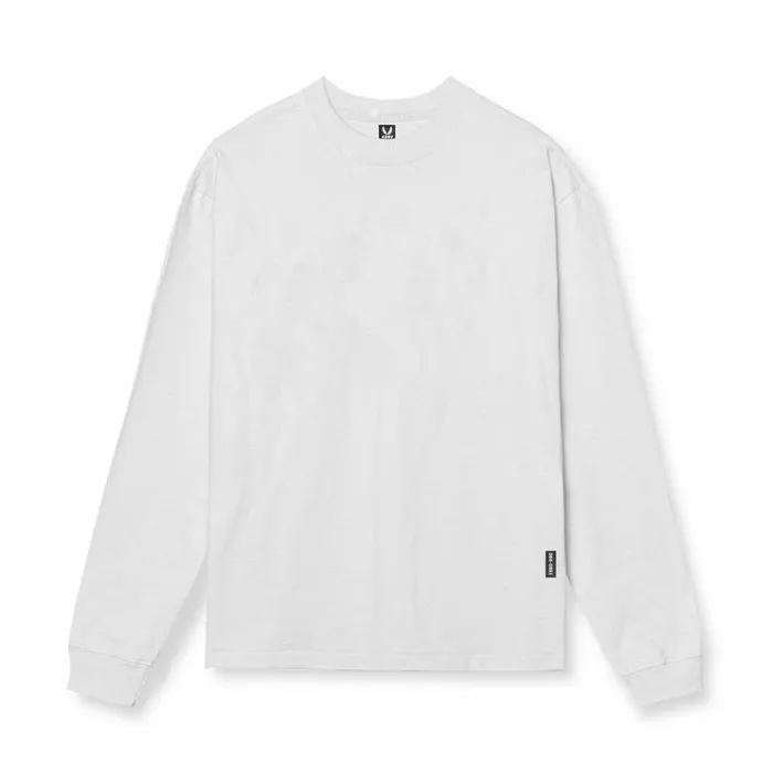 Men Long Sleeves ASRV Tech Essential Relaxed Long Sleeve White