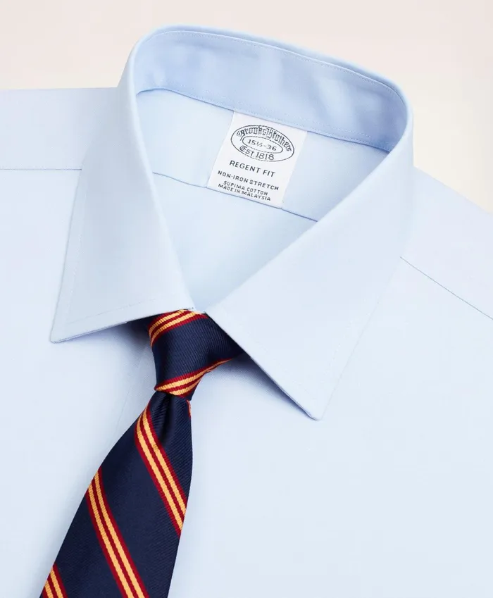 Men Mini Bb1 Rep Tie Navygold Brooks Brothers Ties and Pocket Squares