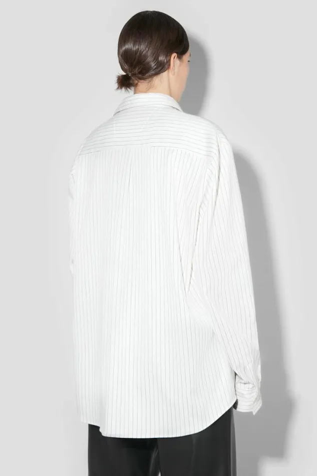 Men Office Pinstripe Shirt MISBHV Tops