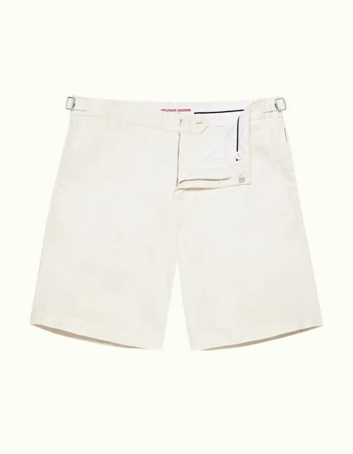 Men Orlebar Brown Day Shorts Norwich Linen Sandbar