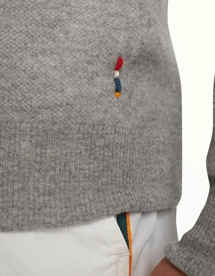 Men Orlebar Brown Knitwear Bruno Cashmere Cinder