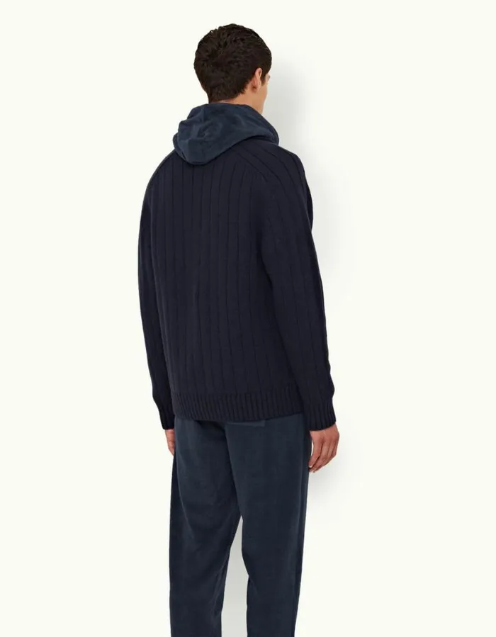 Men Orlebar Brown Sweats Blaine Fleece Night Iris