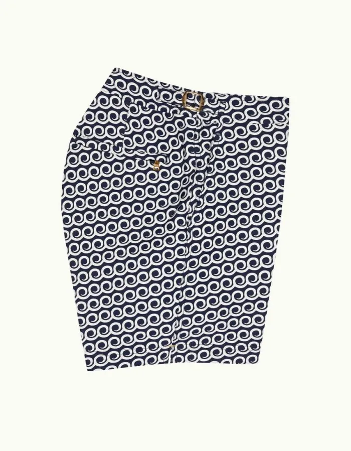 Men Orlebar Brown Swim Shorts Bulldog Midnight Navy