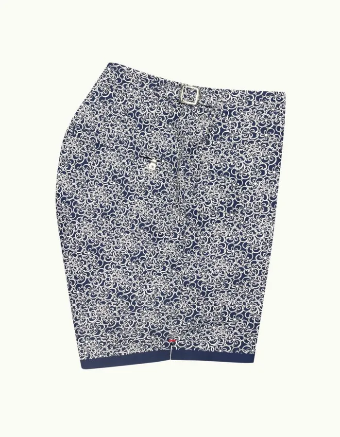 Men Orlebar Brown Swim Shorts Bulldog Midnight Navy