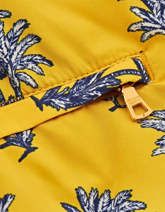 Men Orlebar Brown Swim Shorts Bulldog Toucan Palm