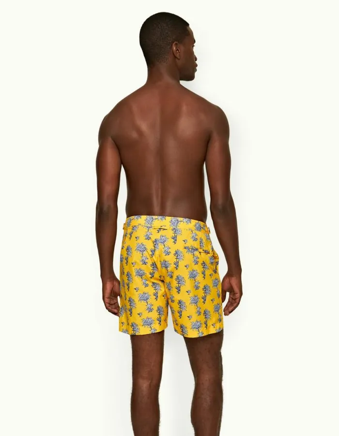 Men Orlebar Brown Swim Shorts Bulldog Toucan Palm