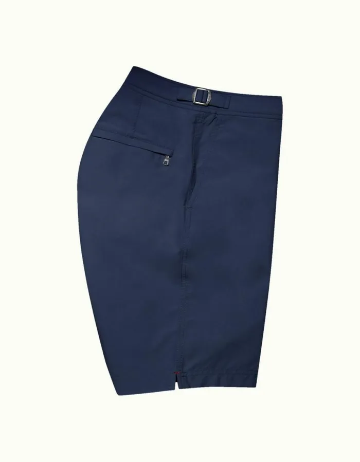 Men Orlebar Brown Swim Shorts Dane Lagoon Blue