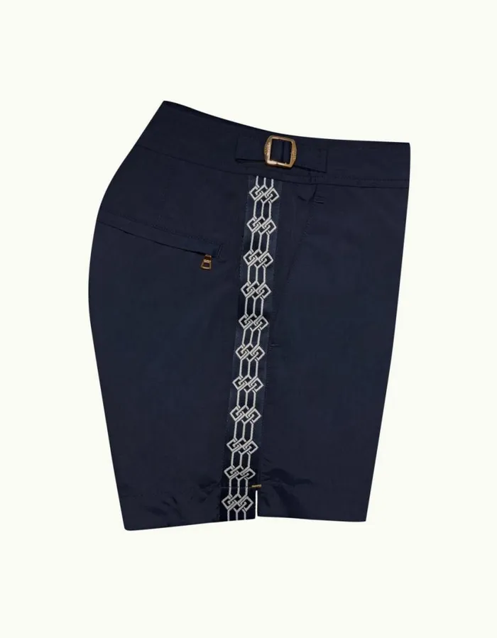 Men Orlebar Brown Swim Shorts Setter Navy