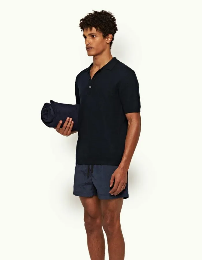Men Orlebar Brown Swim Shorts Setter Night Irisblack