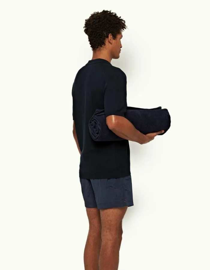 Men Orlebar Brown Swim Shorts Setter Night Irisblack