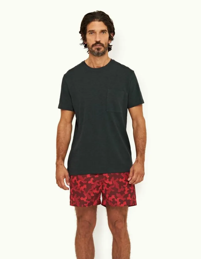 Men Orlebar Brown TShirts Ob Classic Shadow