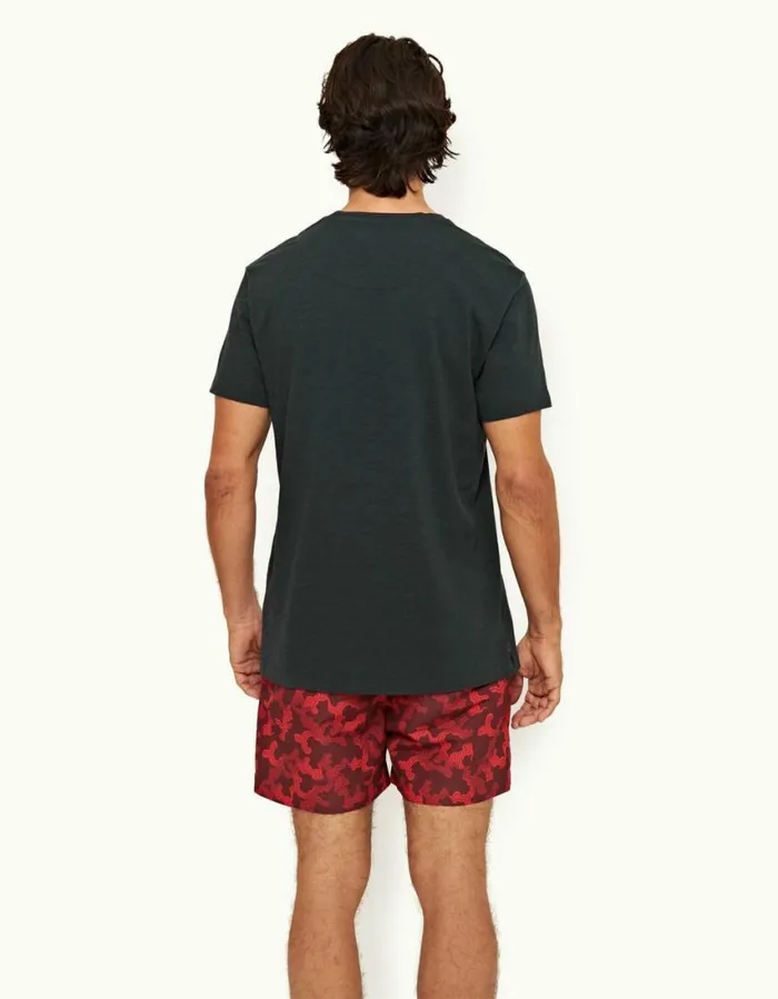 Men Orlebar Brown TShirts Ob Classic Shadow