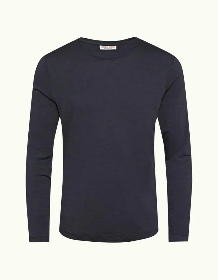 Men Orlebar Brown TShirts ObT Cashmere Night Iris