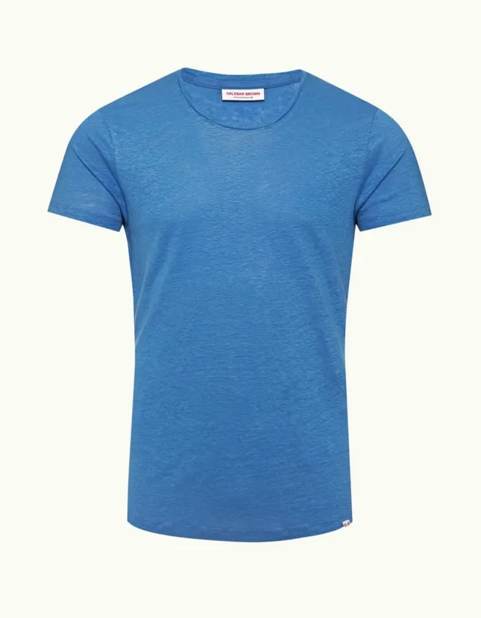 Men Orlebar Brown TShirts ObT Linen Tidal