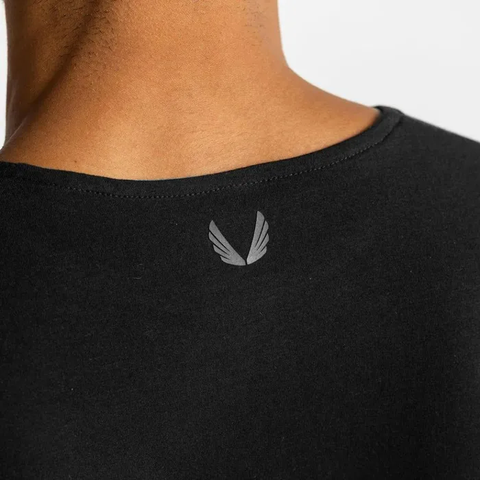 Men Short Sleeves ASRV CottonPlus Vented Tee Black