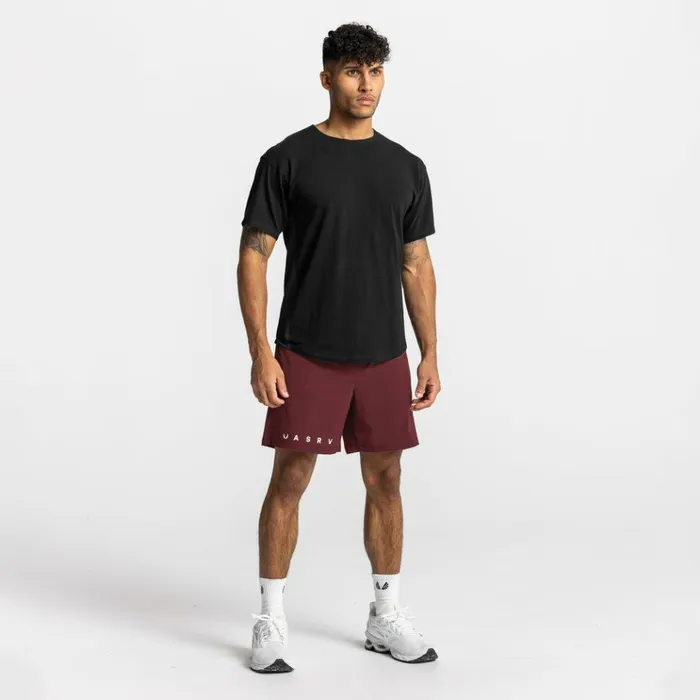 Men Short Sleeves ASRV CottonPlus Vented Tee Black