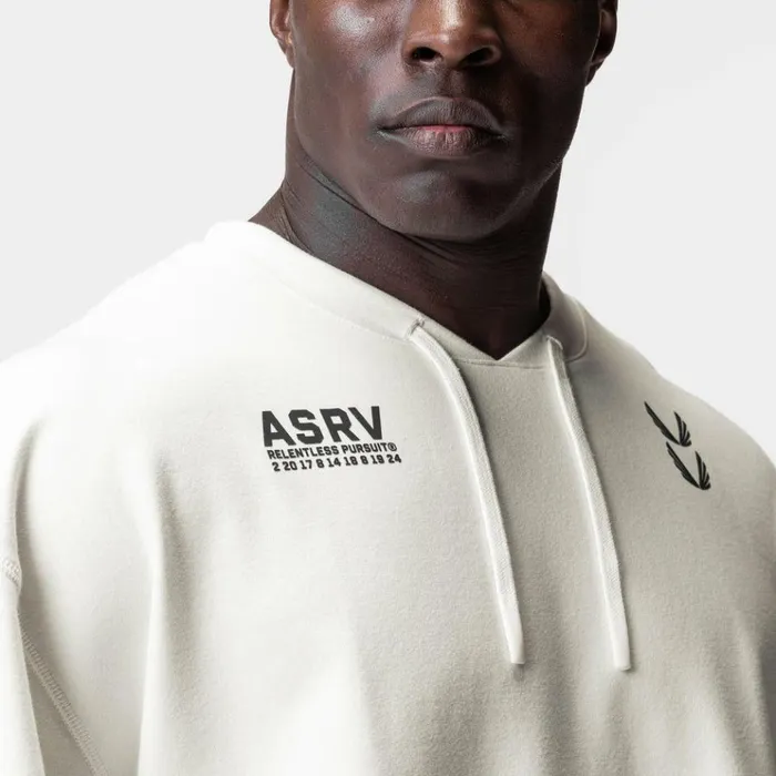 Men Short Sleeves ASRV MicroTerry WarmUp Tee Cream