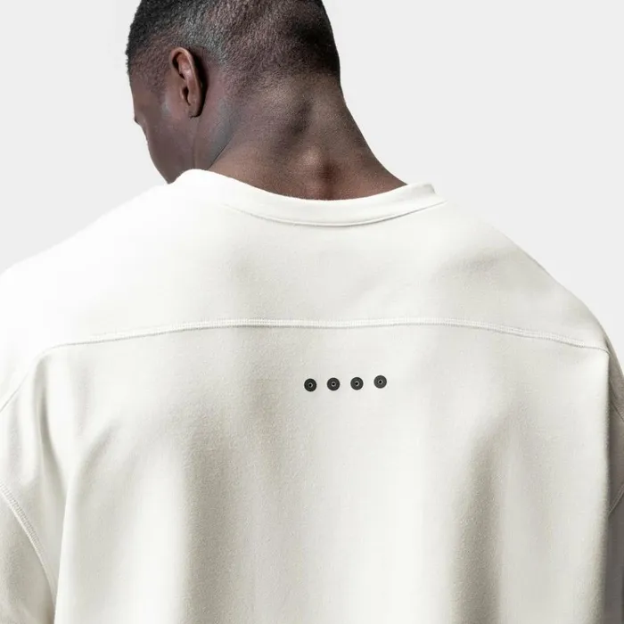 Men Short Sleeves ASRV MicroTerry WarmUp Tee Cream