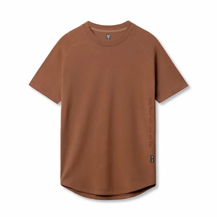 Men Short Sleeves ASRV Supima Established Tee Rust